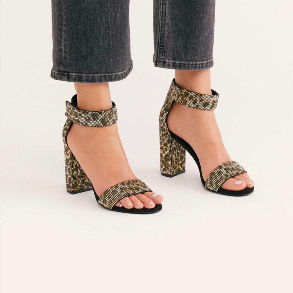 Jeffrey Campbell Sparkle & Shine Rhinestone Heel - Picture 2 of 6